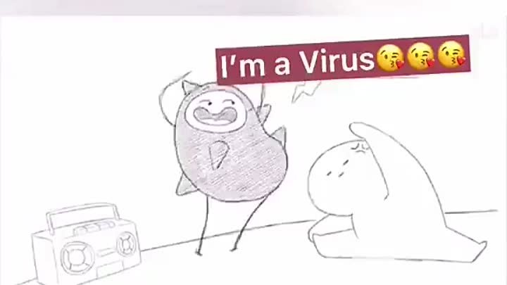 В Японии сняли забавный мультфильм о том, как работает вакцина проти ...