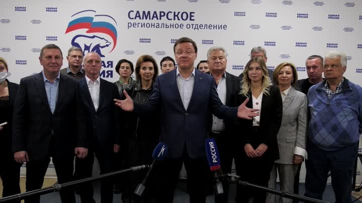 Дмитрий Азаров поблагодарил жителей за активное участие в голосовании