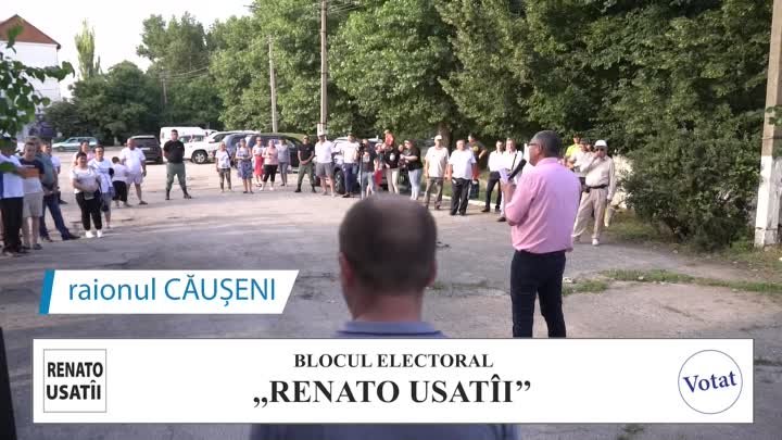 Mulțumesc raionului Căușeni pentru ospitalitate și susținere!