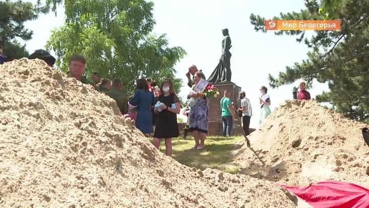 Братская могила в шебекинской Безлюдовке пополнилась 26 бойцами