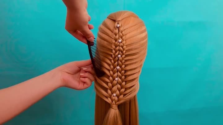 NEW BRAIDED HAIRSTYLES FOR LONG HAIR - Hair Tutorials. Простые Приче ...