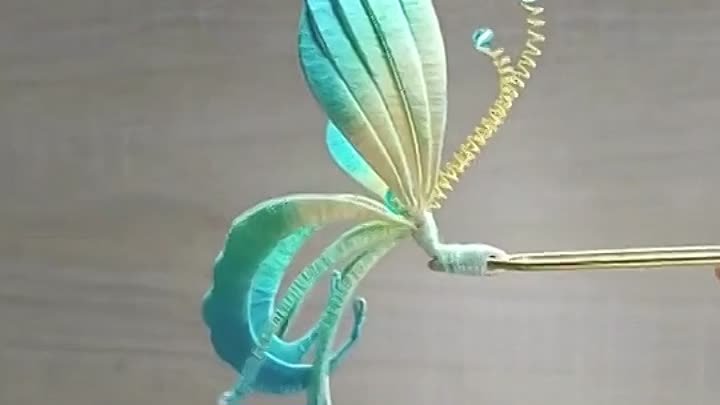 Бабочка необычным способом