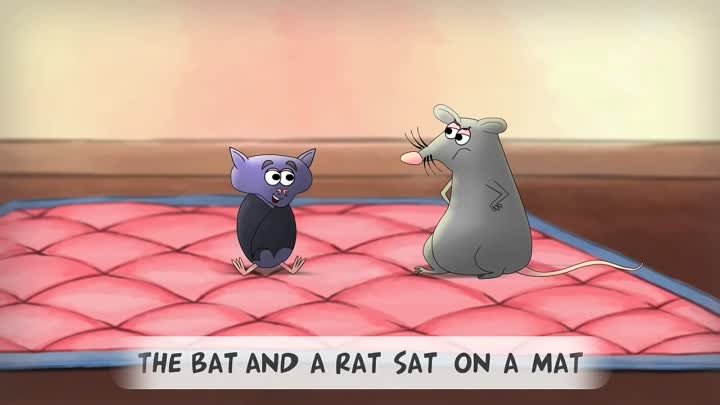 CAT ON THE MAT - Fantastic Phonics learn to read program - www.Early ...