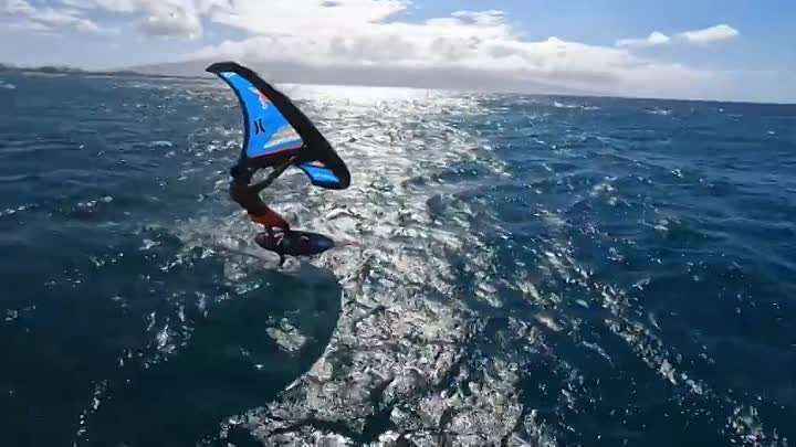 Wing Foiling with Kai Lenny in Hawaii
