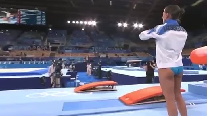 46 летняя гимнастика  Оксана Чусавитина Tokyo 2020  Olympic games