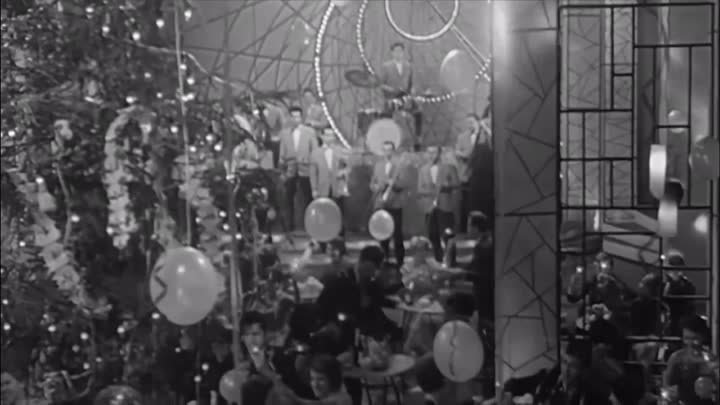 Лев Яшин на Новогоднем Голубом огоньке 1963 г
