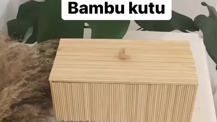 Идея из бамбуковых шпажек