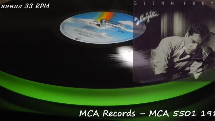 Glenn Frey - The Allnighter vinyl