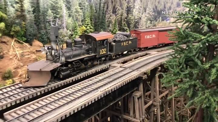 One Of The Best and Most Detailed Model Railroad Layouts in the Worl ...