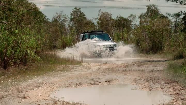 Land Rover Defender 90 _ Off-Roading in Florida _ Vossen HF-5_Full-H ...