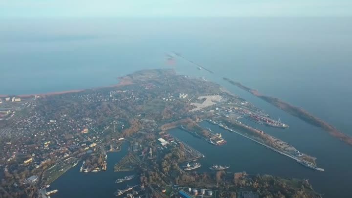 Город Балтийск, Калининградская область (1080p).