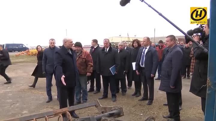 Когда Лукашенко зашёл не в тот цех фермы