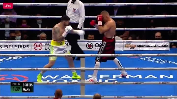 Mairis Briedis vs Arthur Mann - 16.10.2021