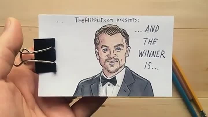 Лео получает Оскар