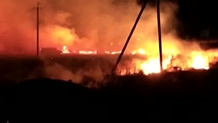 Пожар в Федоровке