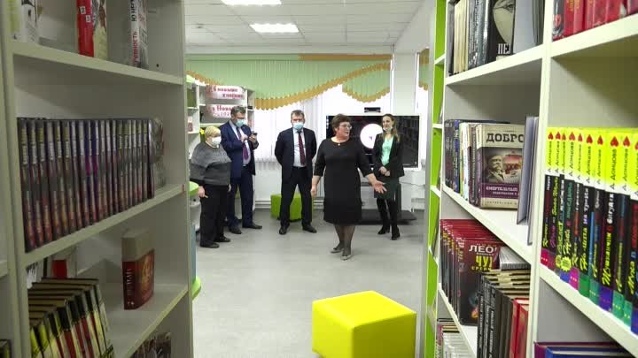 Центральная библиотека города Асино распахнула двери для читателей п ...