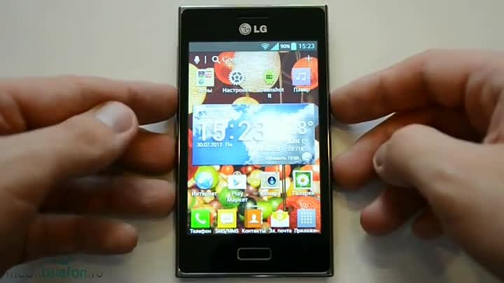 Обзор LG Optimus L5 (E612)