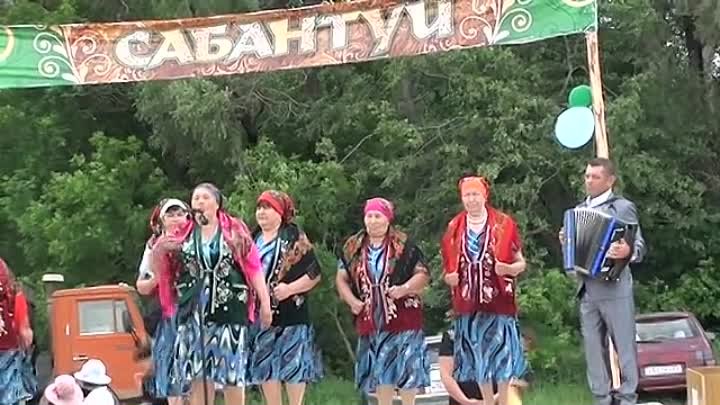 сабантуй концертында 2012