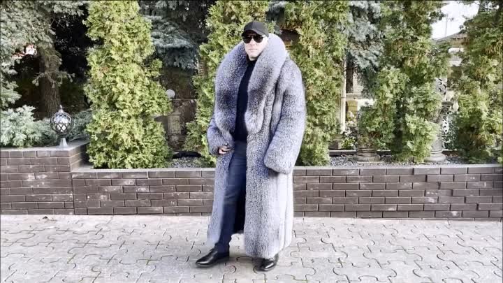 Сool blufrost fur coat, men love fur coats too! We send to any count ...