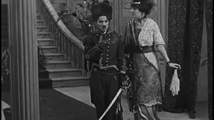 Charlie Chaplin. His New Job (1915)