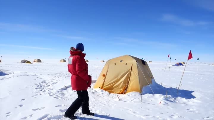Наземная экскурсия по палаточному лагерю начников -In-depth tour of  ...