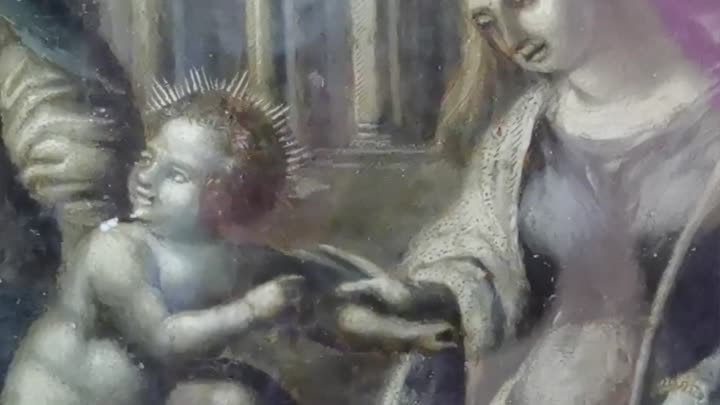 Романо, Джулио Пиппи. "Святое семейство и Екатерина", 16 век.