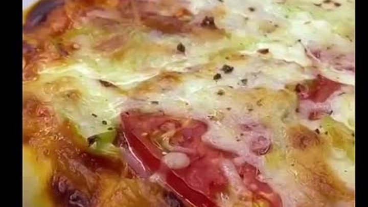 Сочная домашняя пицца!😍🍕