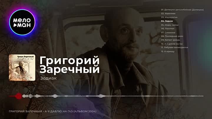 Григорий Заречный - А я давлю на газ (Альбом 2004)