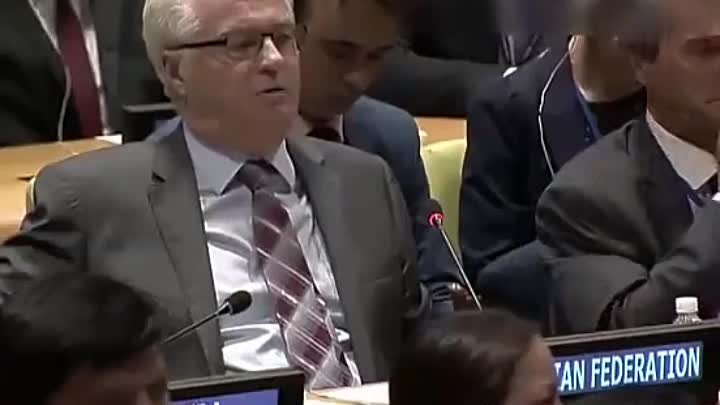 Чуркин дал точный ответ ООН