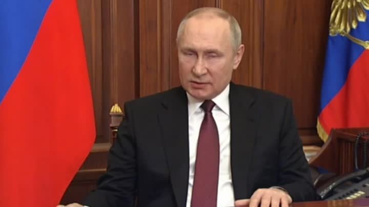 Путин обратился к россиянам. Полное видео обращения