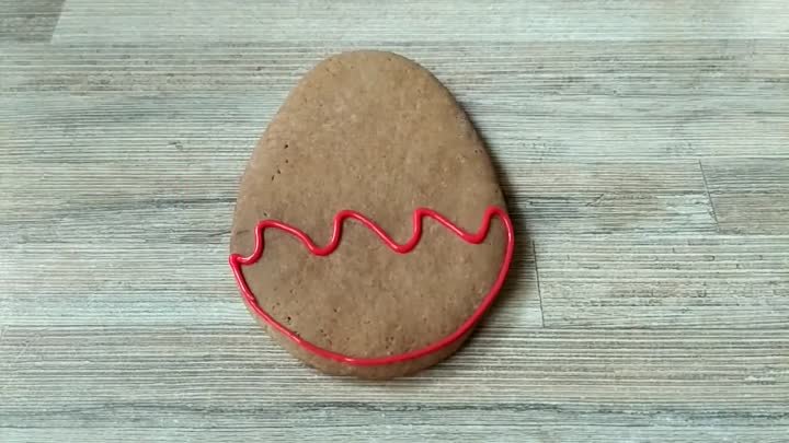 Kinder cookies. Имбирное печенье 'Киндер'