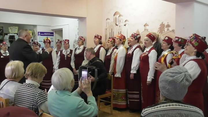 Кдц ветеранов 89. Фото Первомайский хор.