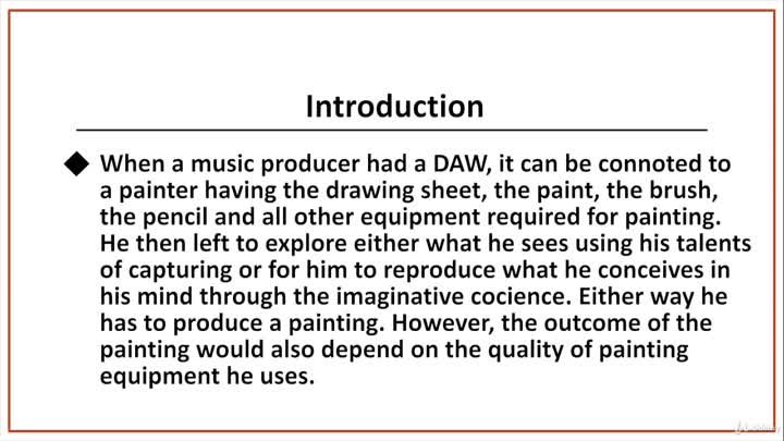 03 - 4. Basic Production Daw