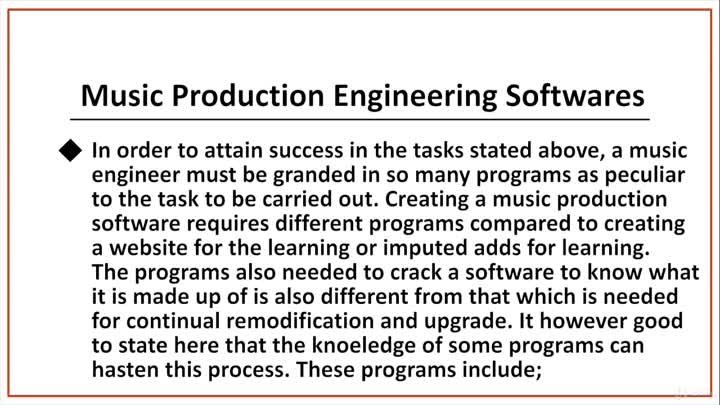 03 - 3. Musical Production Engineering Softwares