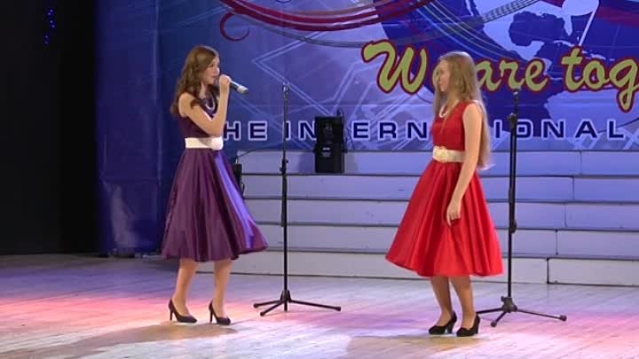 #студияic 
дуэт Ариадна (14) и Валерия (13) 
на конкурсе #мывместе20 ...