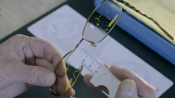 The Making of an Essilor Lens.