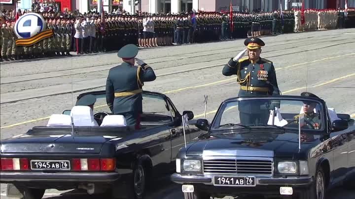 Парад Победы в Екатеринбурге 9 мая 2022 года