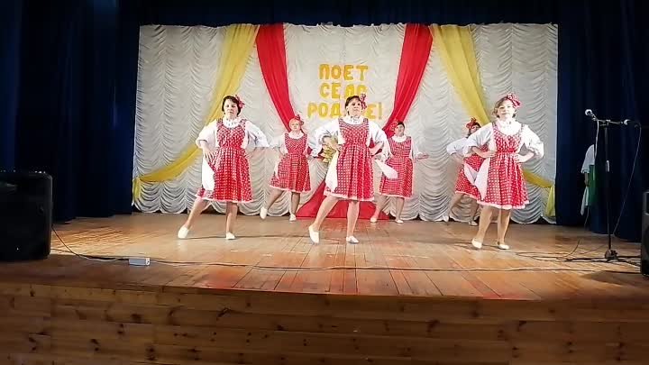 Танец Я на печке молотила