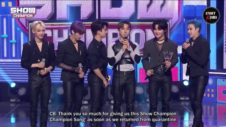 [ENG SUB] 220330 Show Champion 'Maniac' 2nd Win [Speech, Encore]