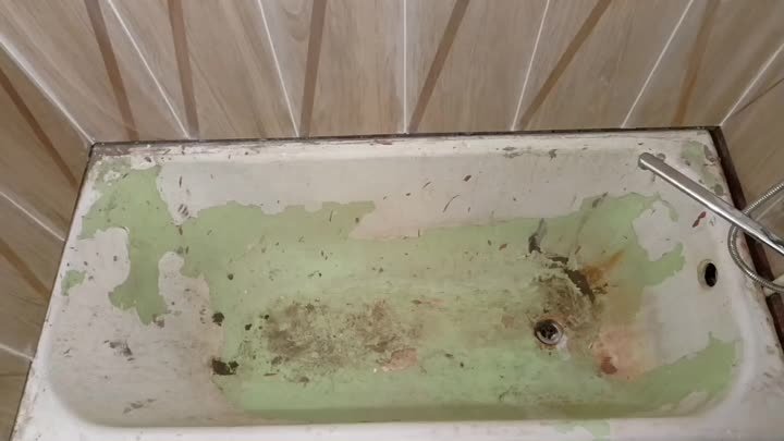 Реставрация ванны после " Народного творчества "