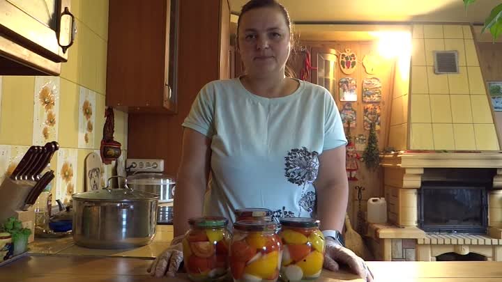 Маринованные помидоры дольками с луком на зиму / Коллекция рецептов  ...