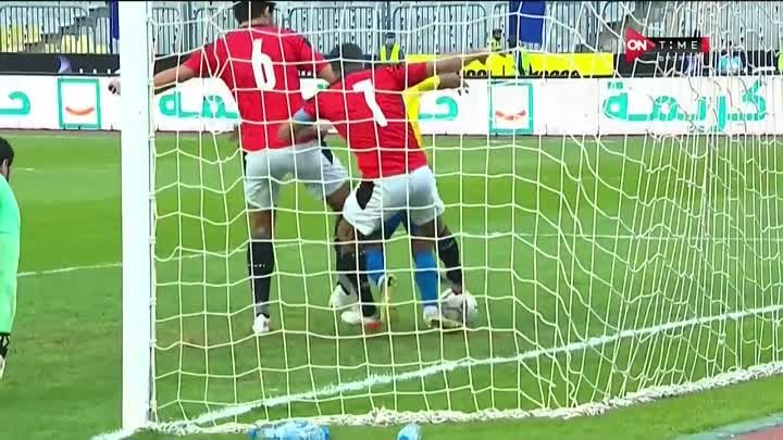 أهداف مباراة مصر والجابون - تصفيات كأس العالم (2-1)