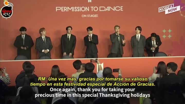 [Sub Español] BTS Permission to Dance On Stage Press Conference Highlights