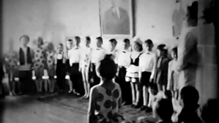 Детский сад Золотой петушок. Выпускной утренник 1969 год