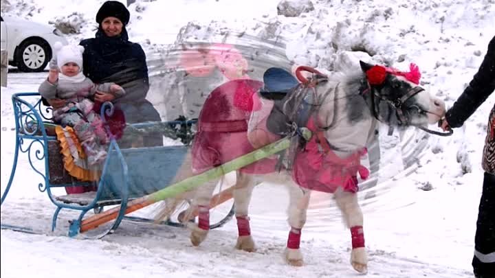 Новогодний праздник внучки