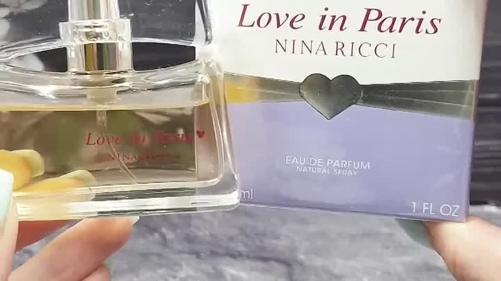 Nina Ricci Love in Paris очень комплиментарный парфюм! Невероятно же ...