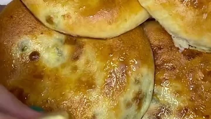 Вкусные лепёшки с сыром и яйцом👍💯👌