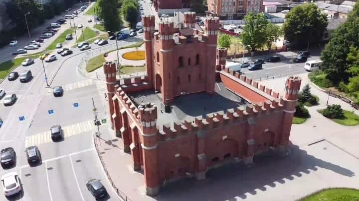 Городские ворота Калининграда (Кёнигсберга) (1080p).