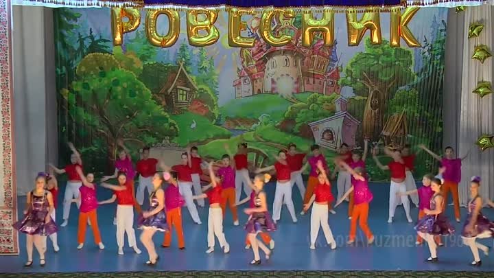 Фрагменты танцев из  юбилейного концерта  - 30 лет Ровеснику