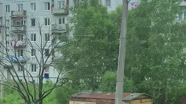 ✅Вид на Новонежино с электрички(09.07.2022)